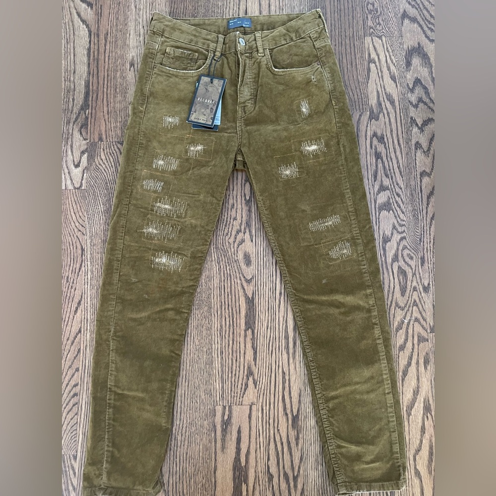 NWT Zara Men Brand New with Tags! Recover Corduroy Pants. USA Size 30.